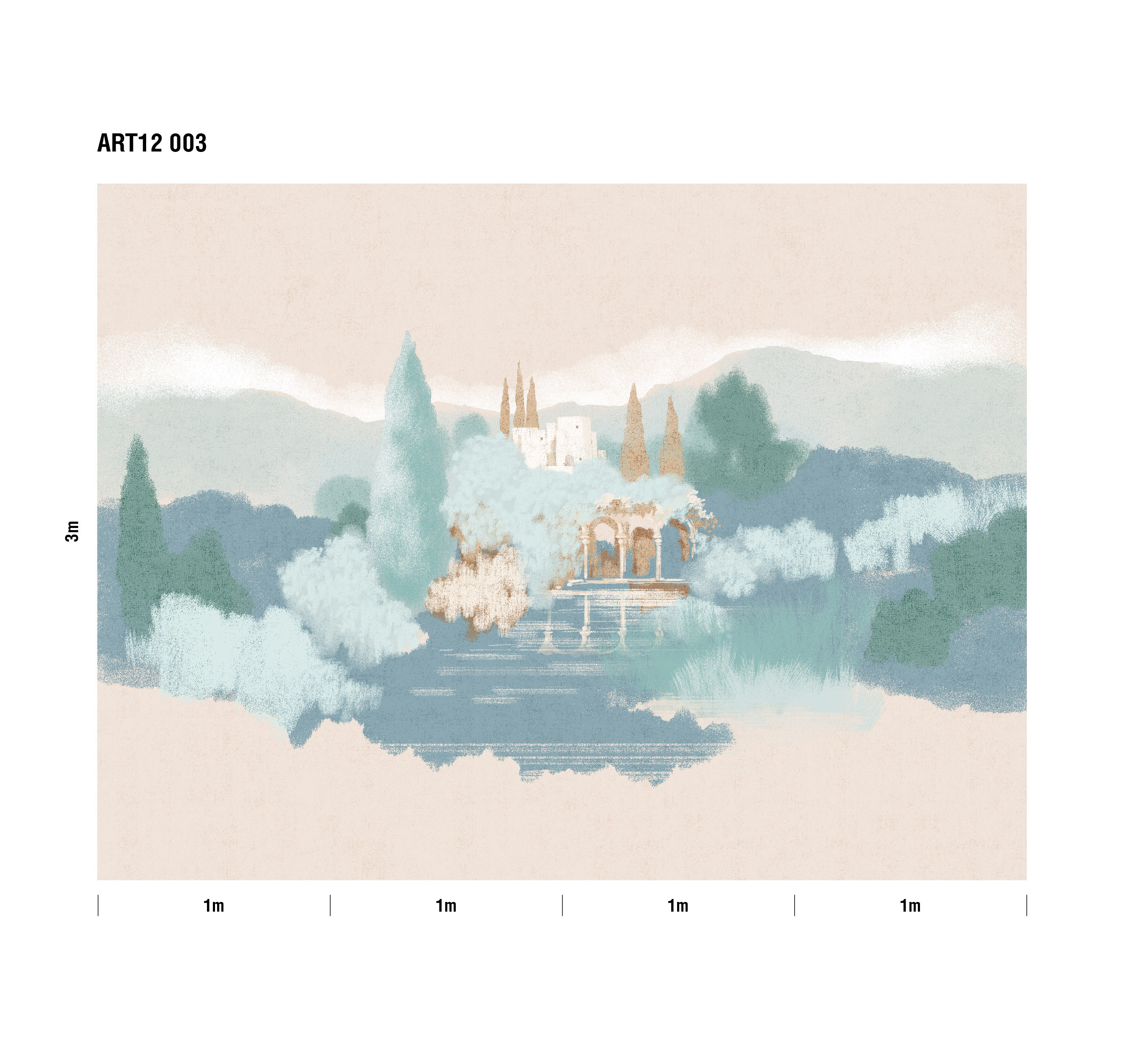 Панно Loymina Пейзаж 2 Киммерия ART12 003 3×4